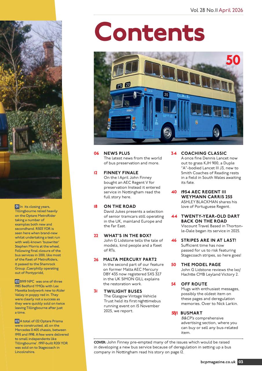 Bus & Coach Preservation Preview Pages