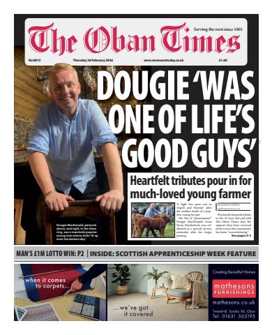 The Oban Times & Lochaber Times issue Thursday, February 26, 2026