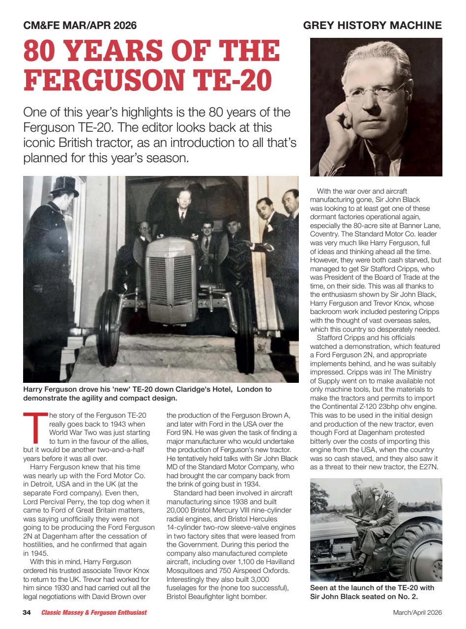 Classic Massey Preview Pages