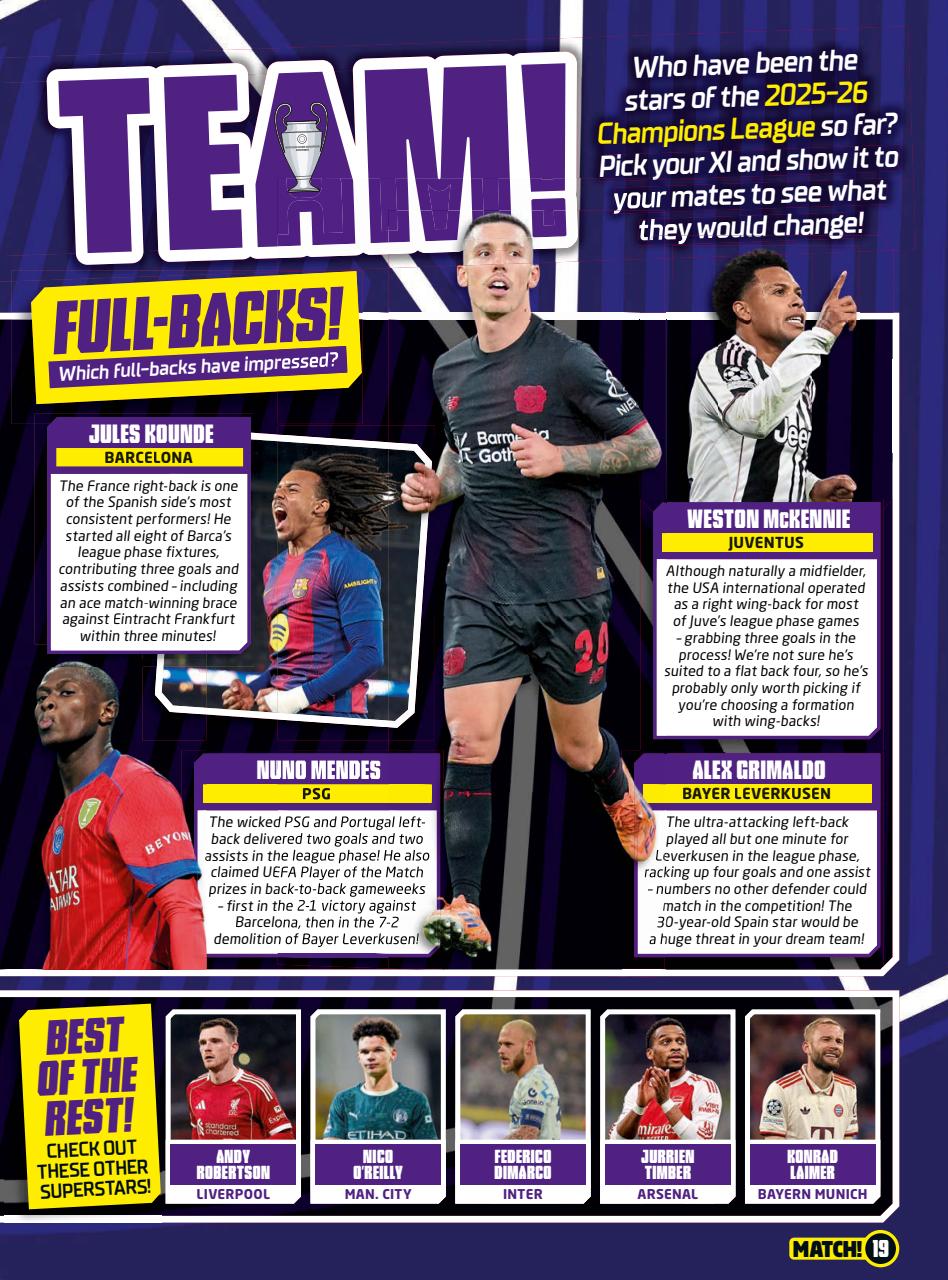 Match Preview Pages