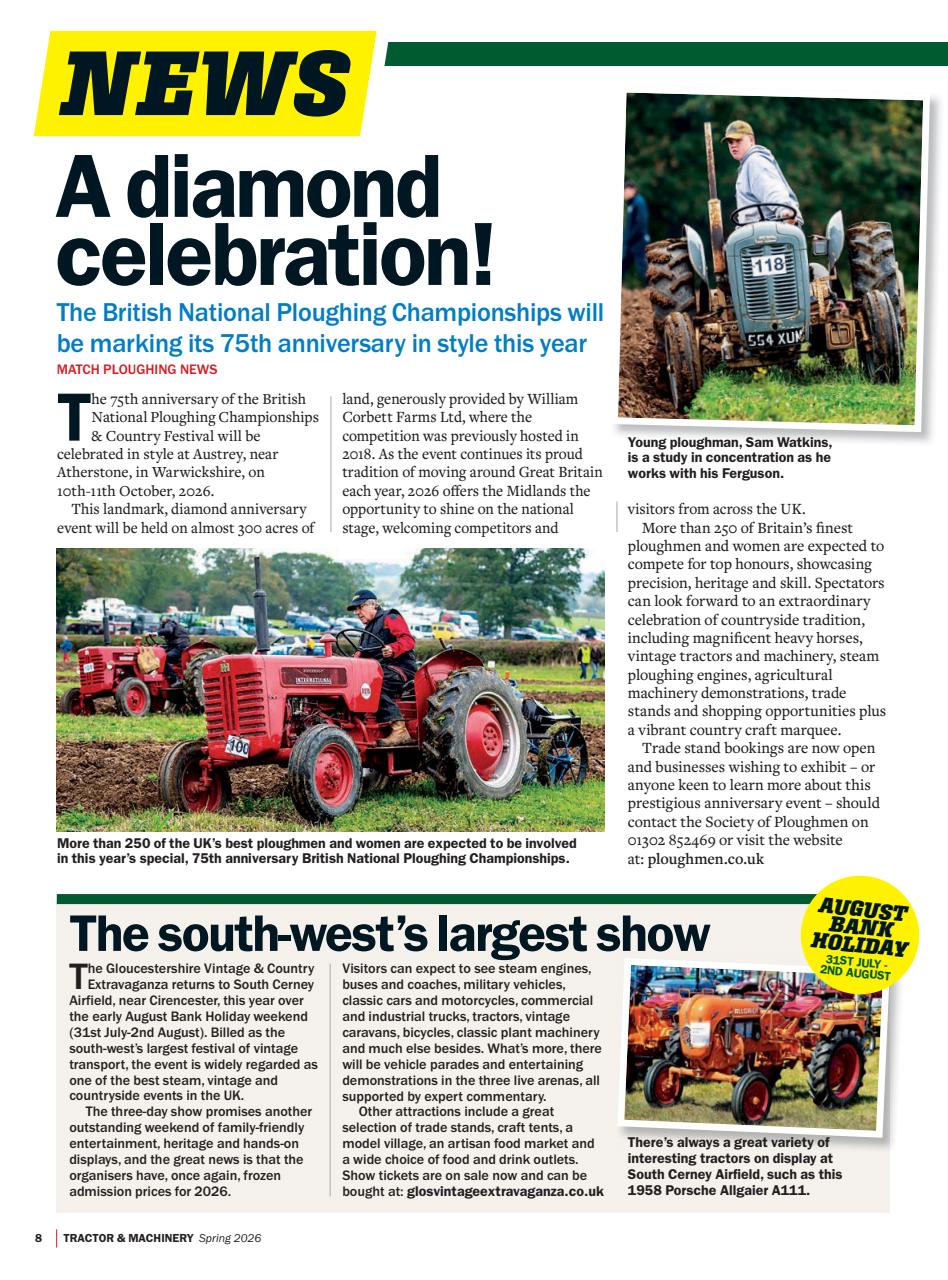 Tractor & Machinery Preview Pages