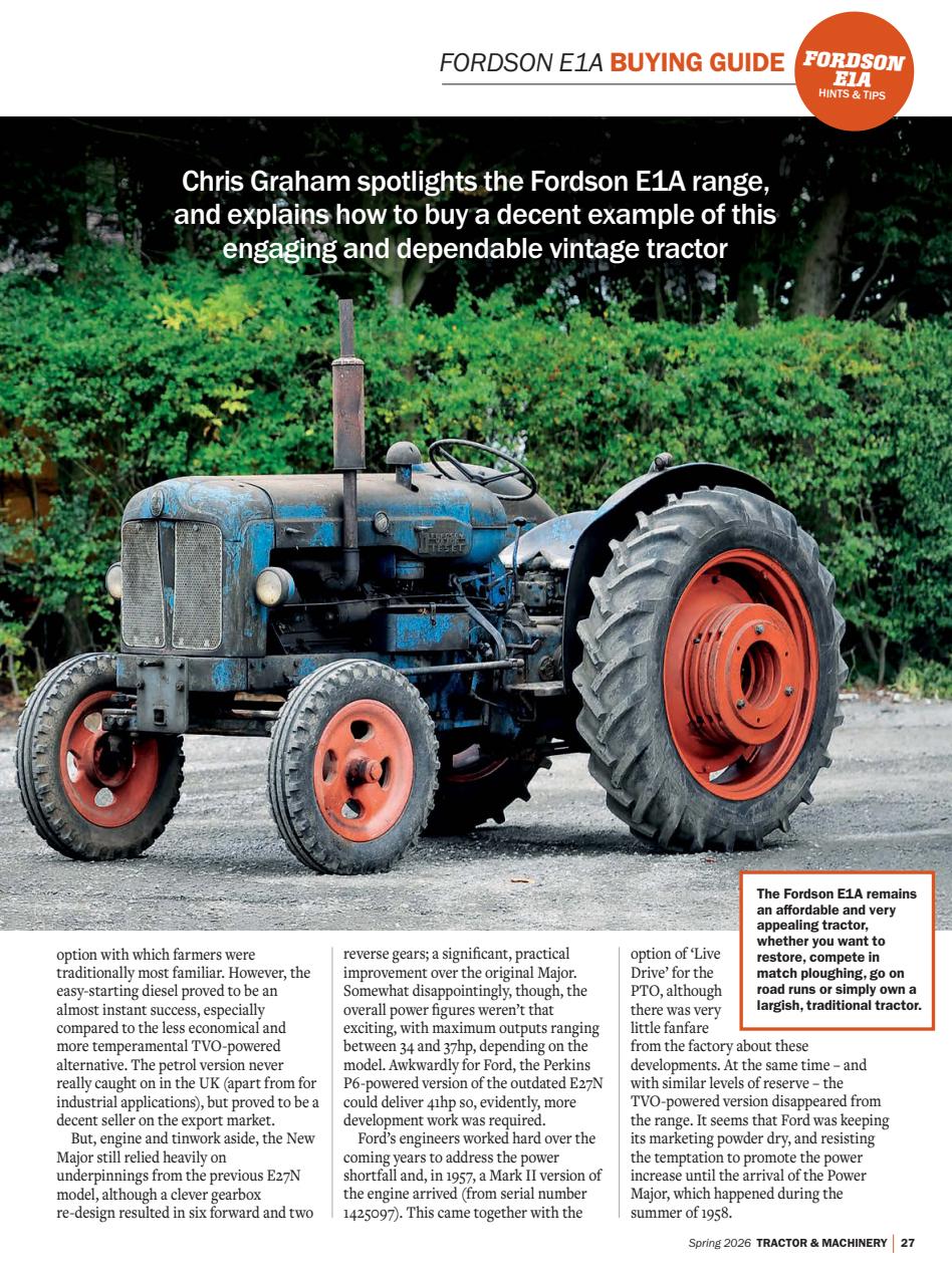 Tractor & Machinery Preview Pages