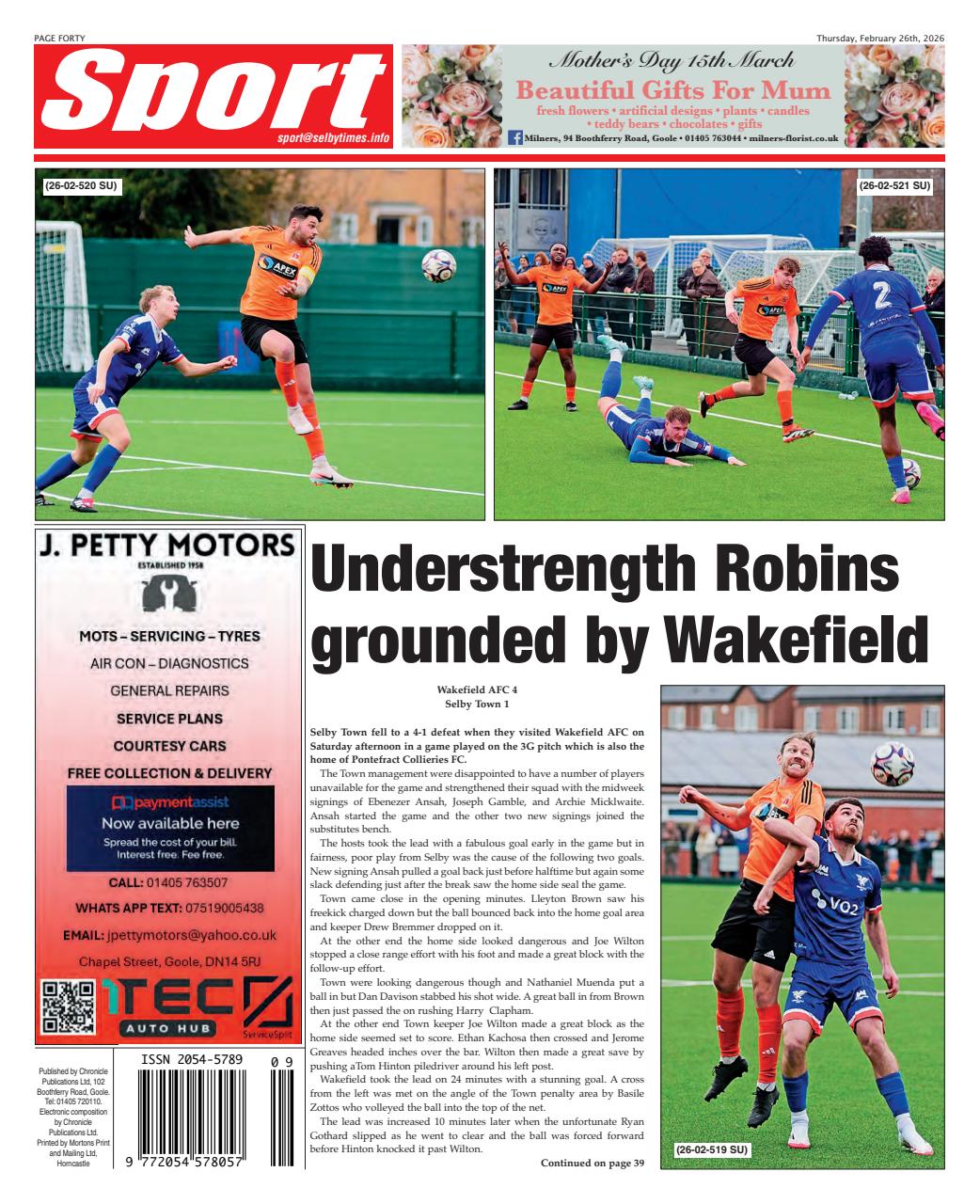 Selby Times Preview Pages