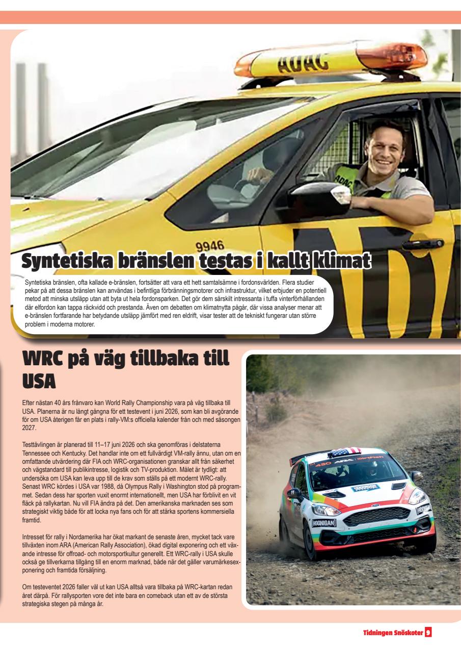Tidningen Snöskoter Preview Pages