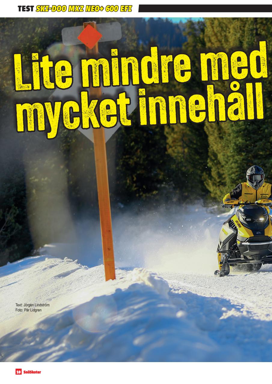 Tidningen Snöskoter Preview Pages