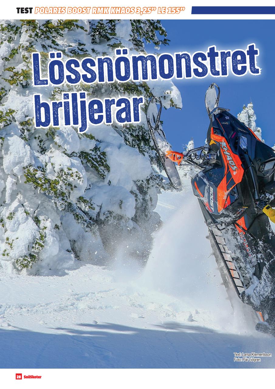 Tidningen Snöskoter Preview Pages