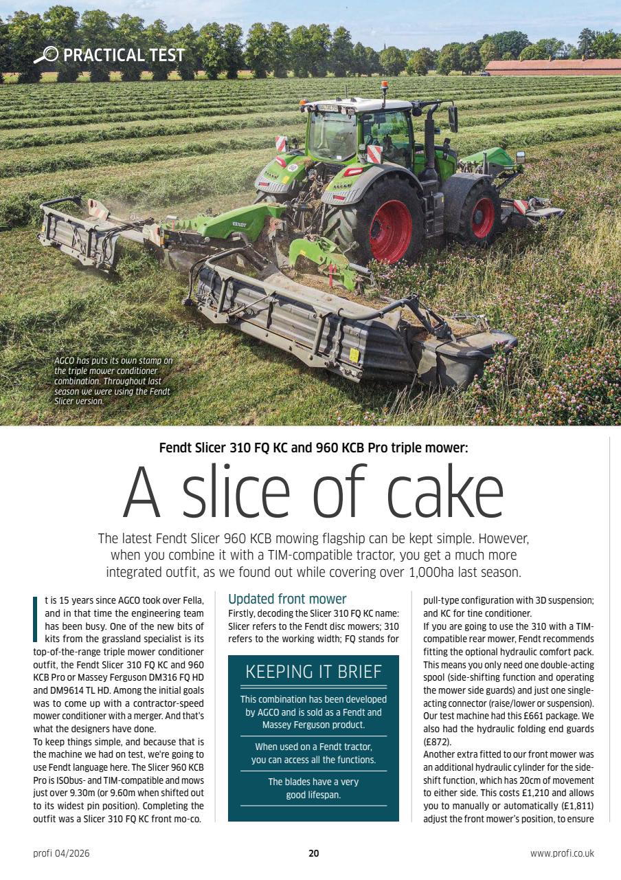 Profi International Preview Pages