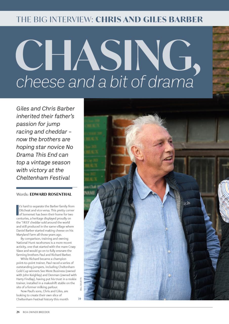 The Owner Breeder Preview Pages