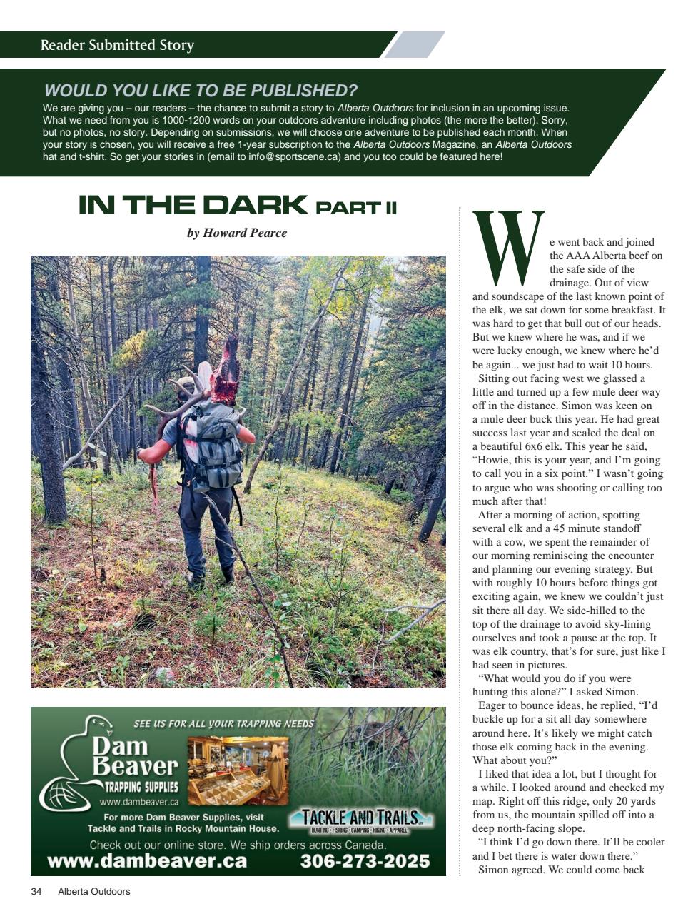 Alberta Outdoors Preview Pages