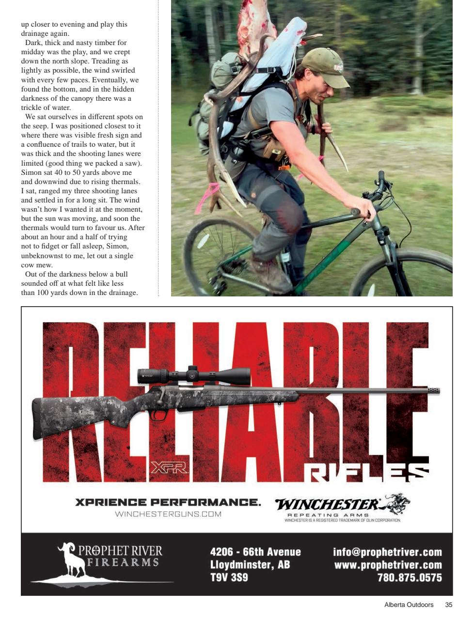 Alberta Outdoors Preview Pages