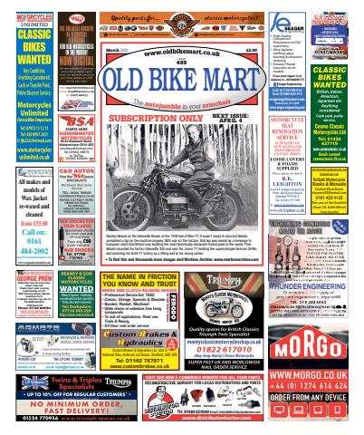 Old Bike Mart issue Mar-26