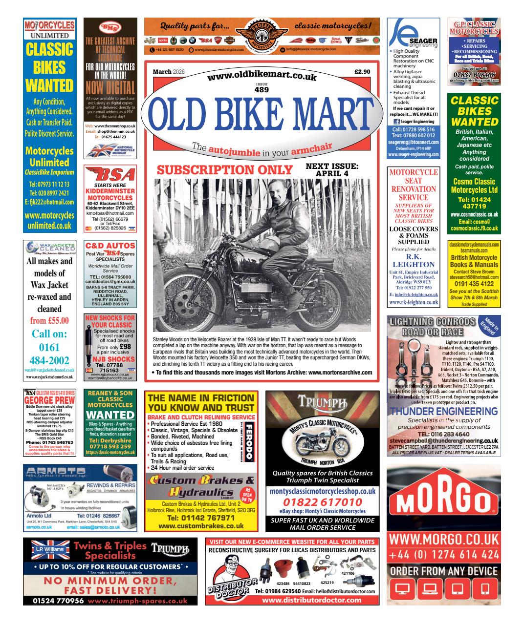 Old Bike Mart Preview Pages