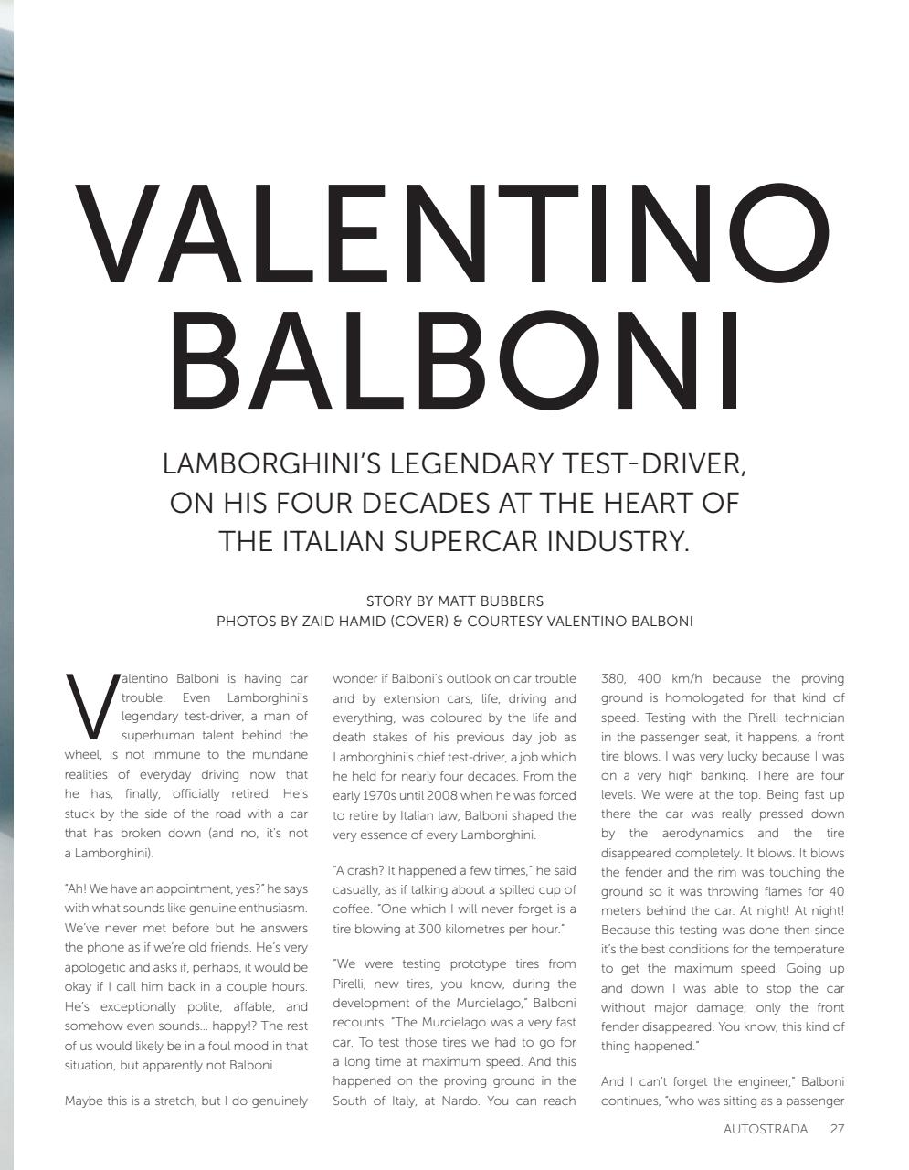 Autostrada Magazine Preview Pages