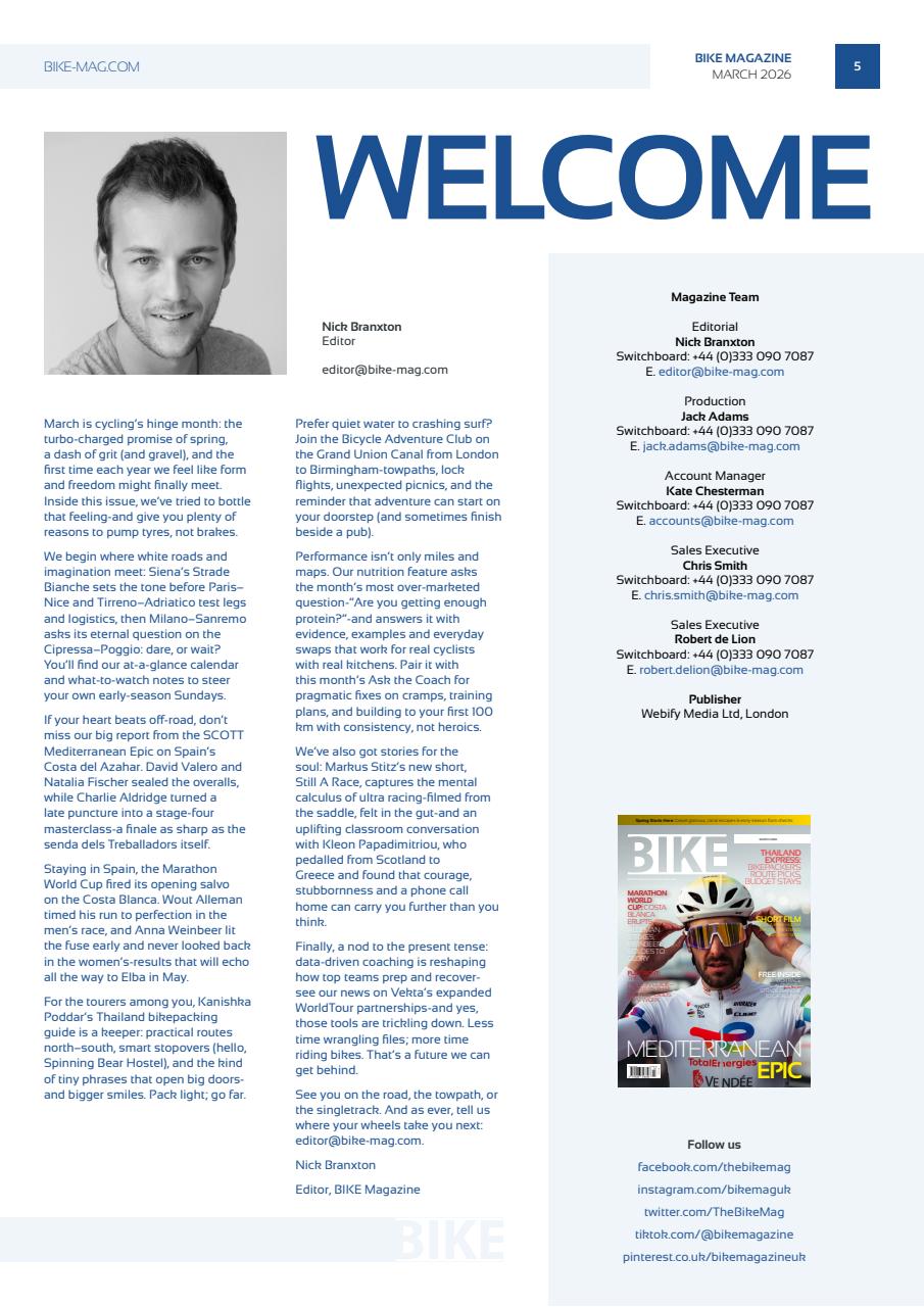 BIKE Magazine Preview Pages