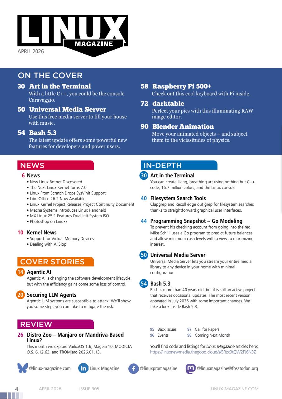 Linux Magazine Preview Pages