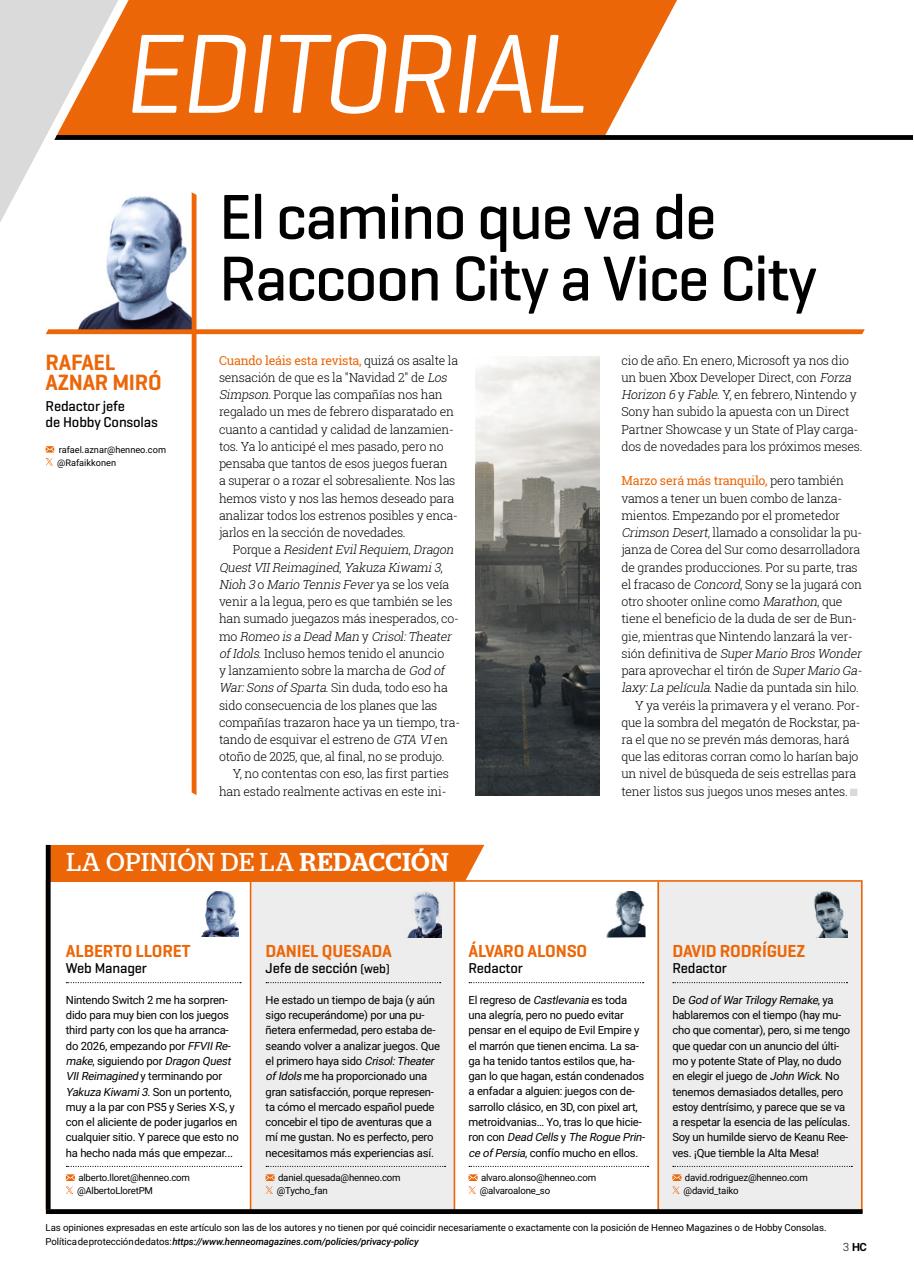 Hobby Consolas Preview Pages