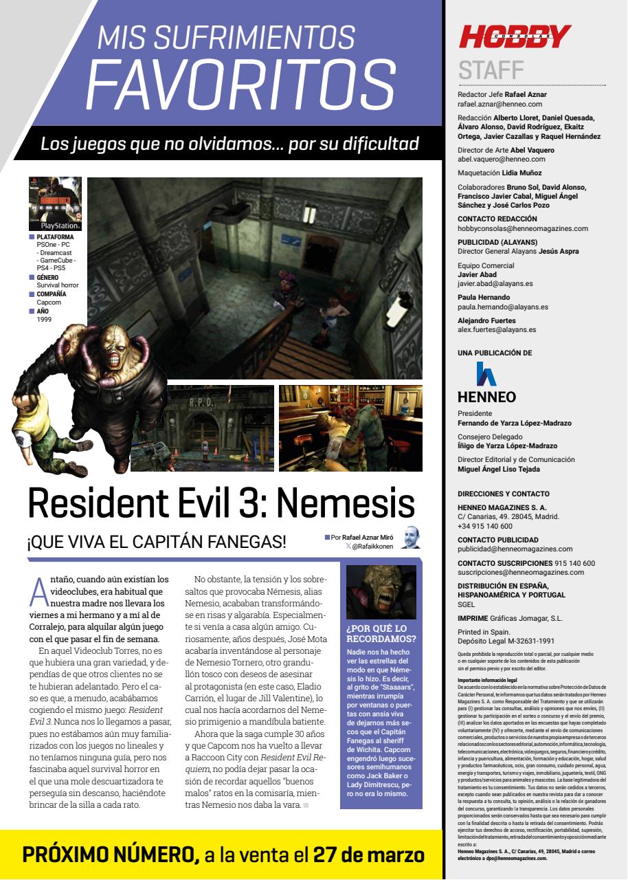 Hobby Consolas Preview Pages