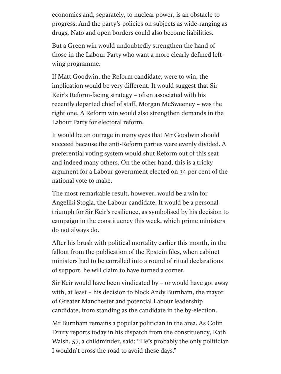 The Independent Daily Edition Newspaper Preview Pages