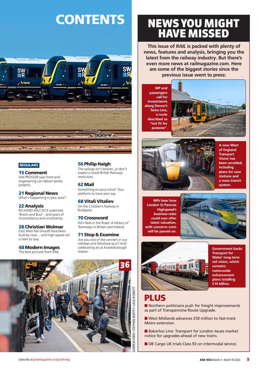 Rail Preview Pages