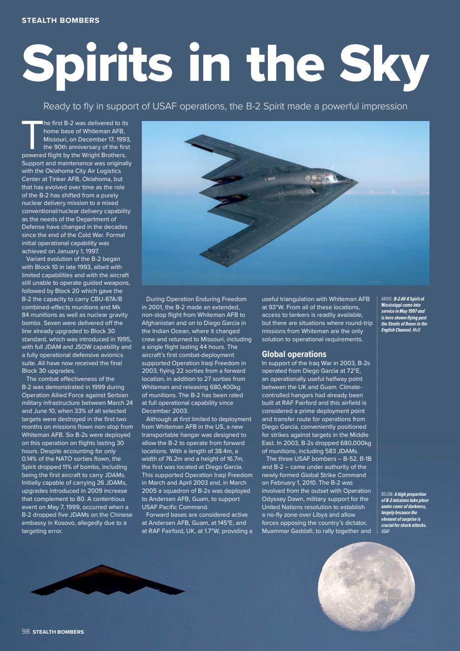 AirForces Monthly Preview Pages