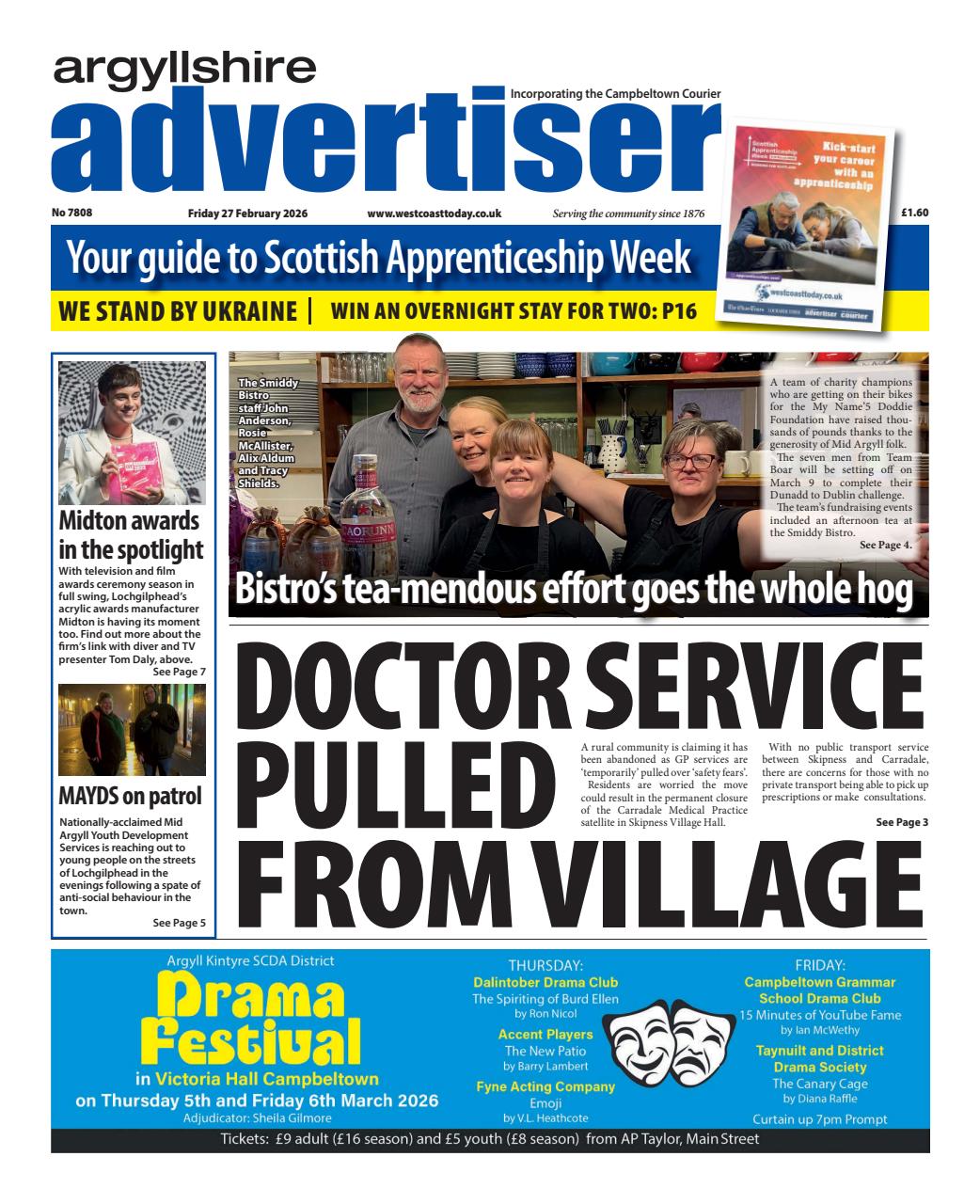 Argyllshire Advertiser Preview Pages