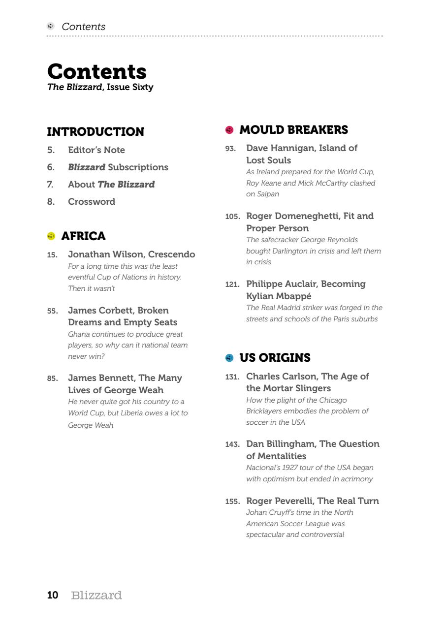 The Blizzard Preview Pages