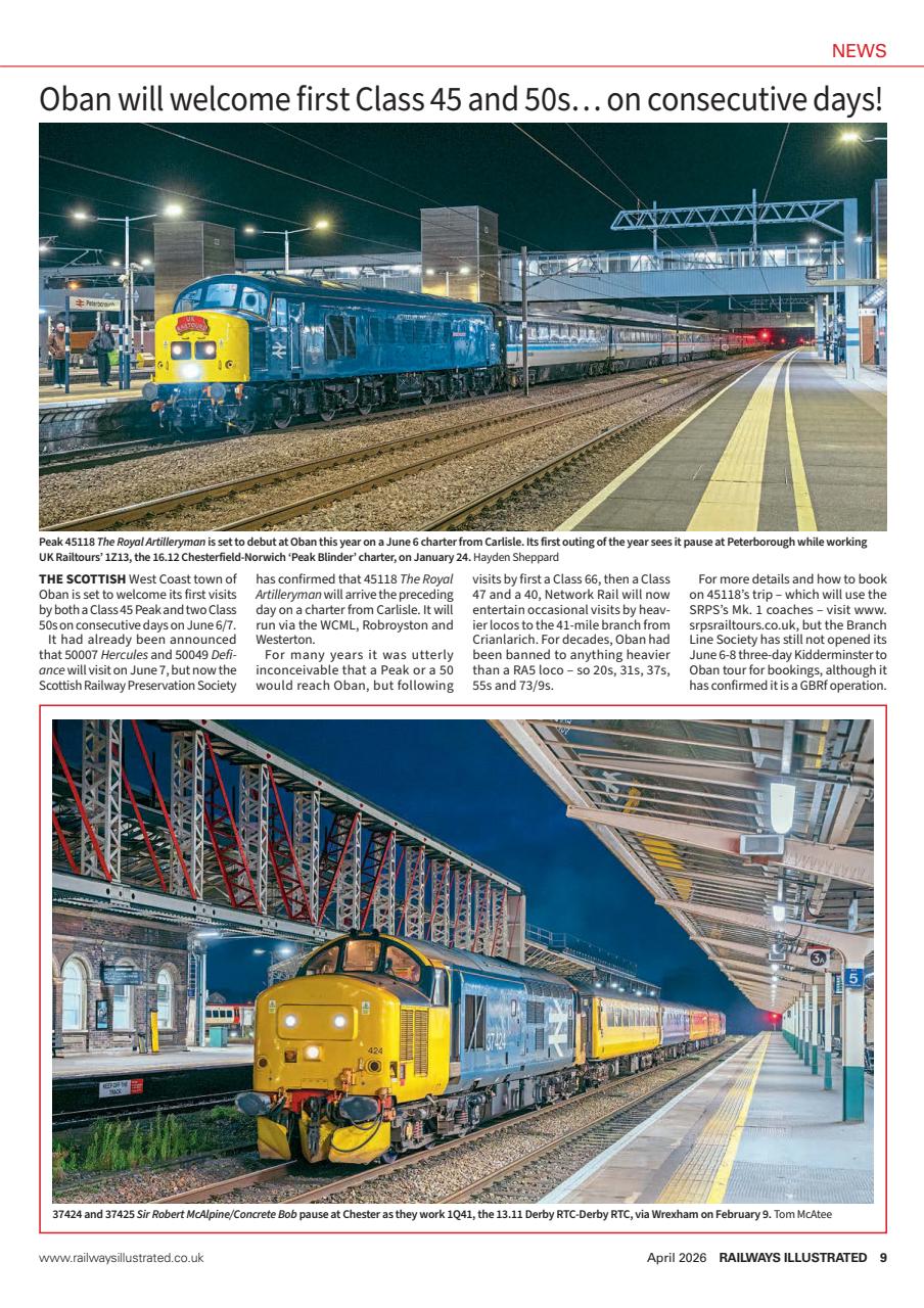 Railways Illustrated Preview Pages