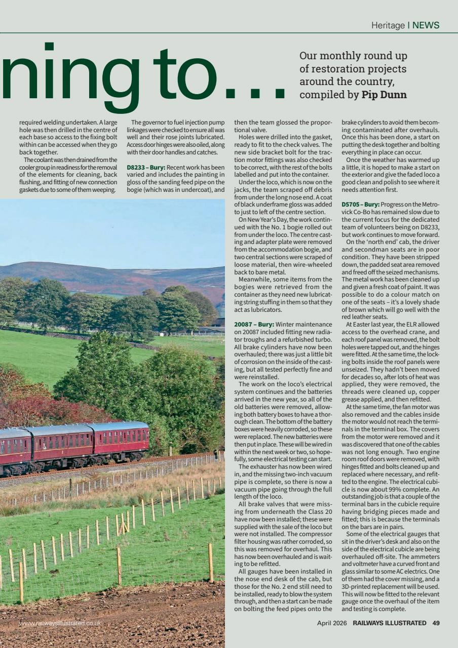 Railways Illustrated Preview Pages