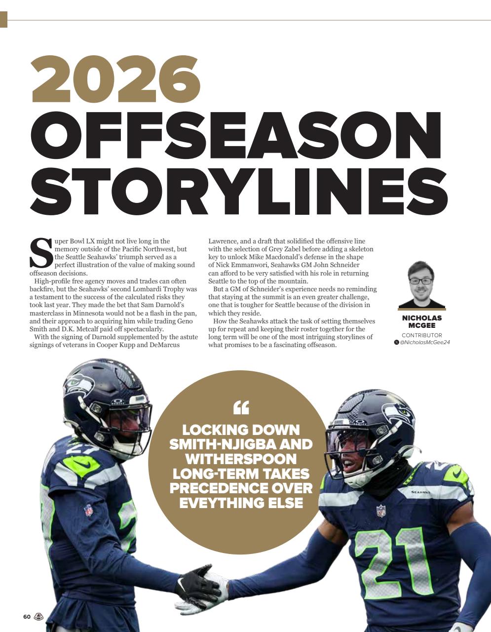 Gridiron Preview Pages