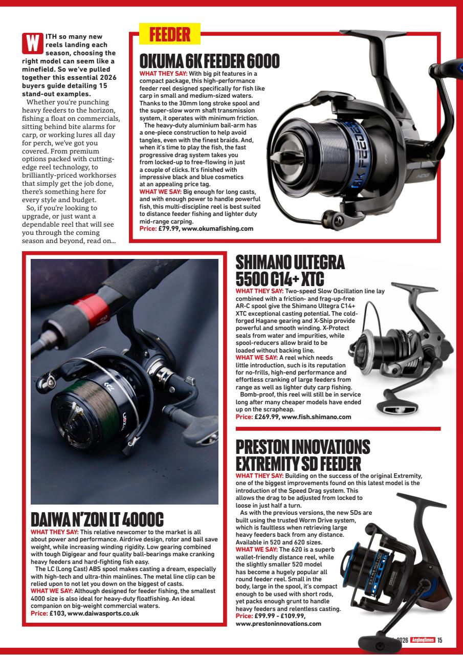 Angling Times Preview Pages