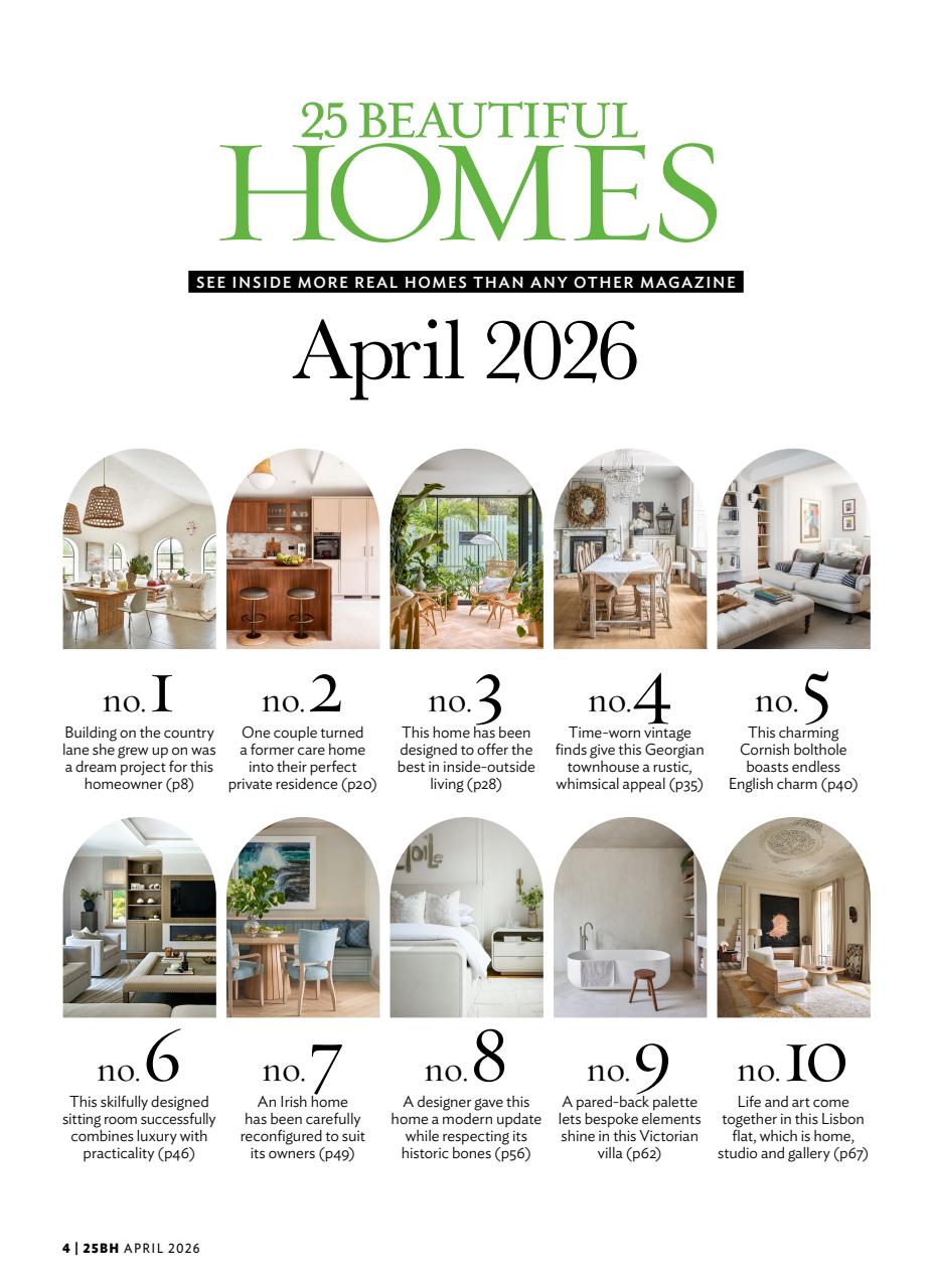 25 Beautiful Homes Preview Pages