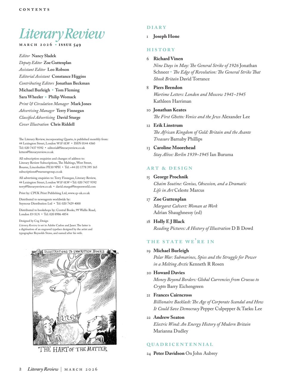 Literary Review Preview Pages