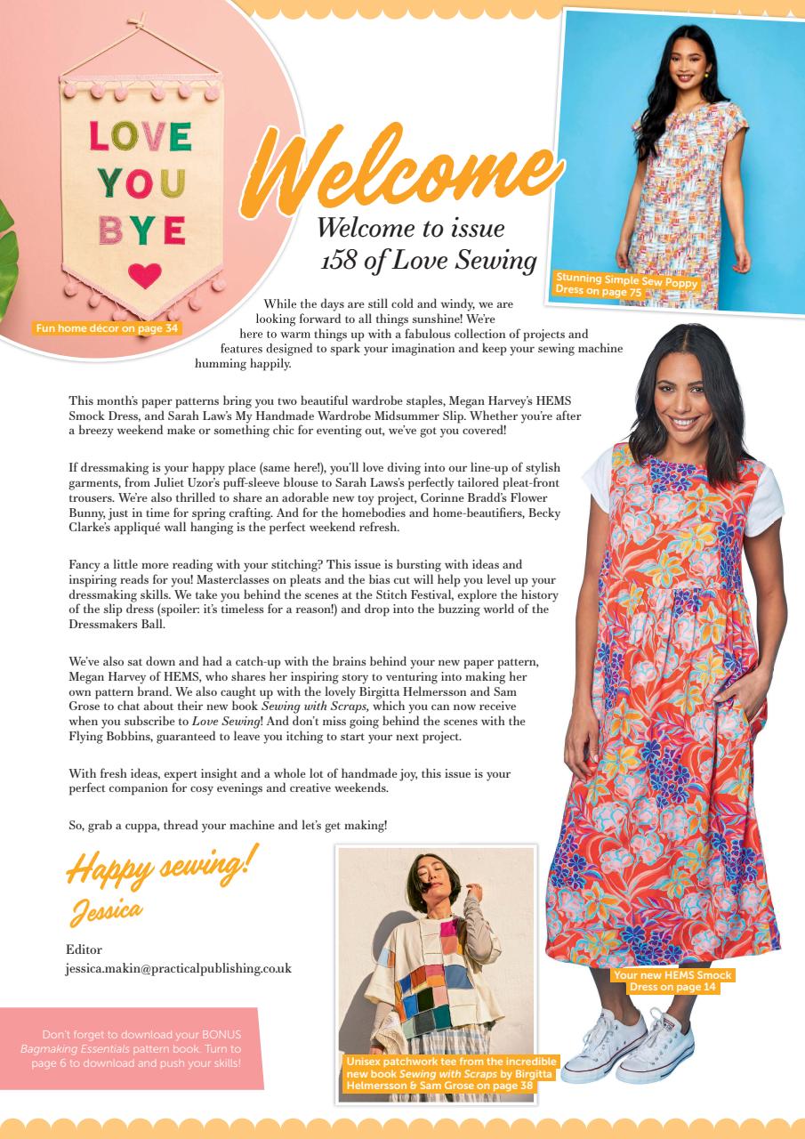 Love Sewing Preview Pages