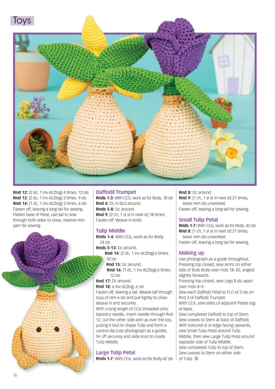 Crochet Now Magazine Preview Pages