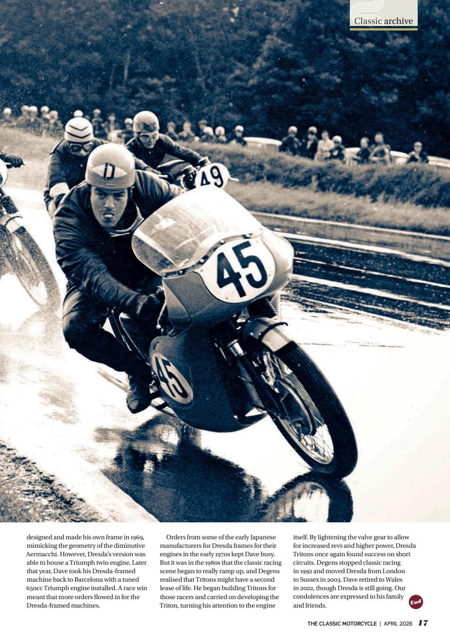 The Classic MotorCycle Preview Pages