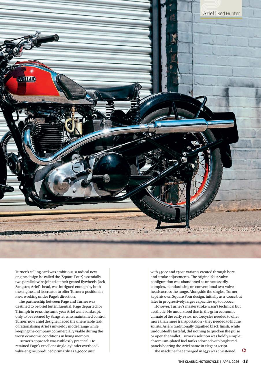 The Classic MotorCycle Preview Pages