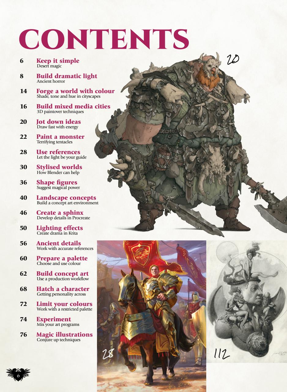 Creative Bookazine Preview Pages