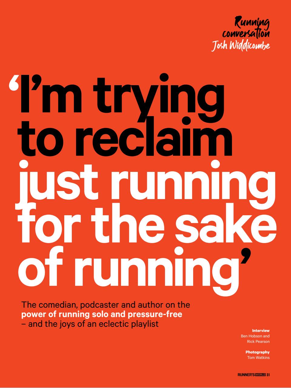 Runner's World Preview Pages
