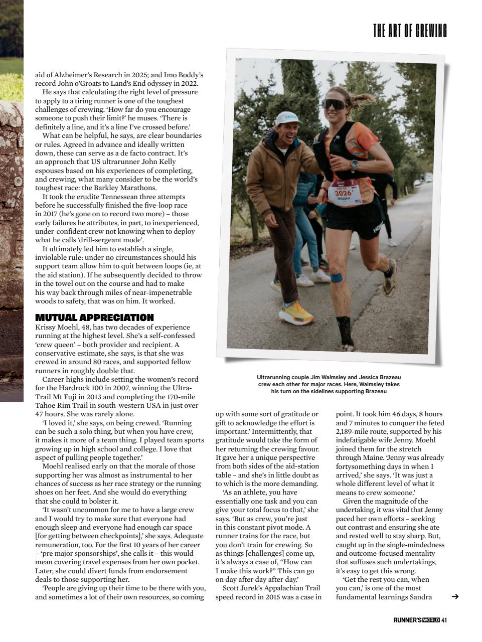 Runner's World Preview Pages