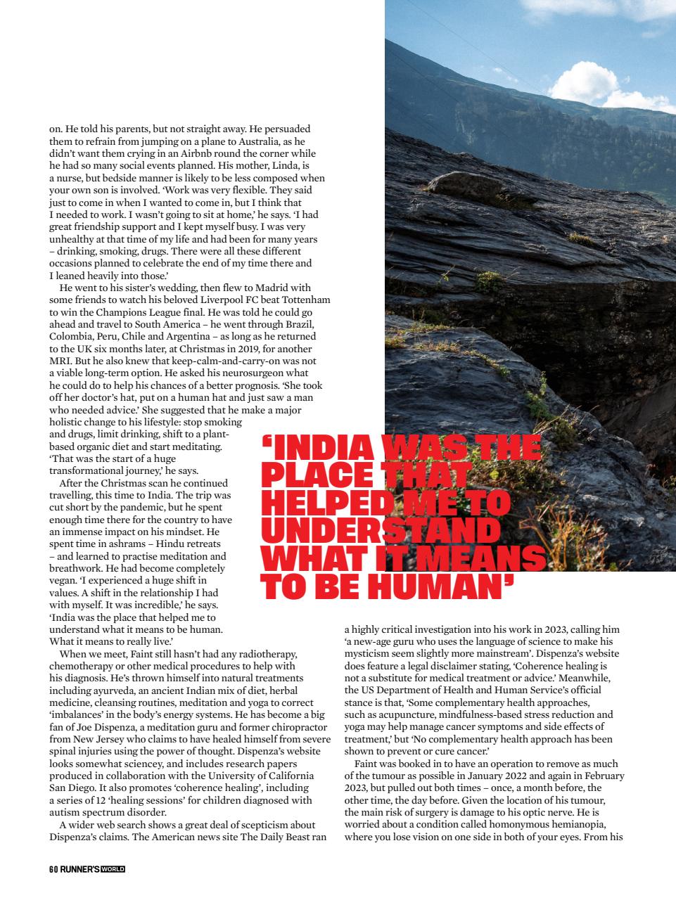 Runner's World Preview Pages