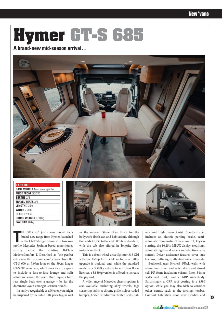 What Motorhome magazine Preview Pages