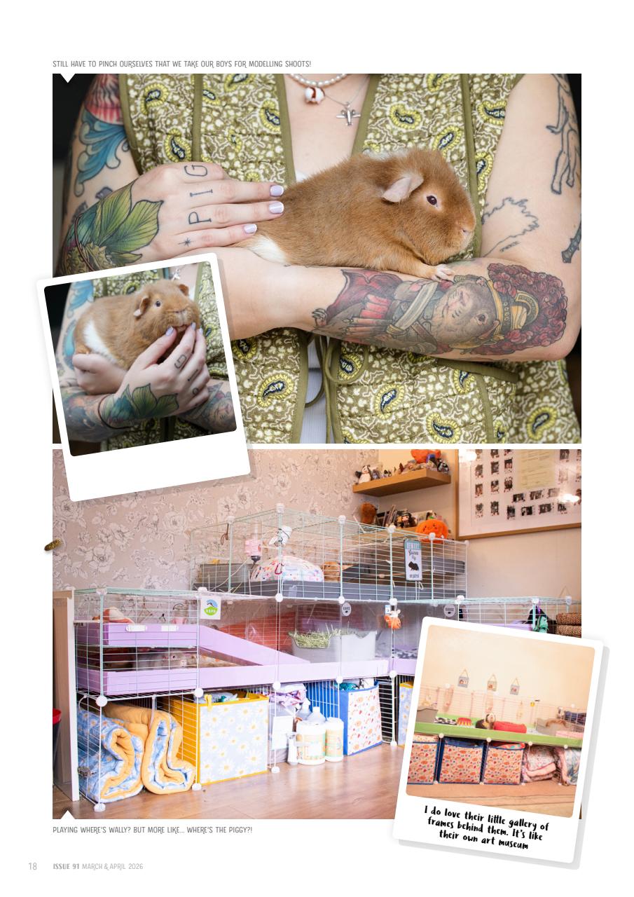 Guinea Pig Magazine Preview Pages