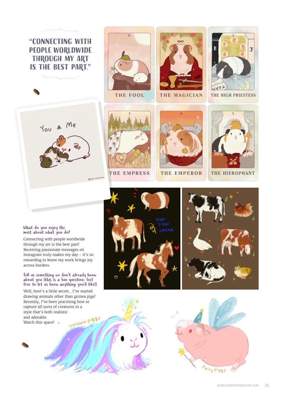 Guinea Pig Magazine Preview Pages
