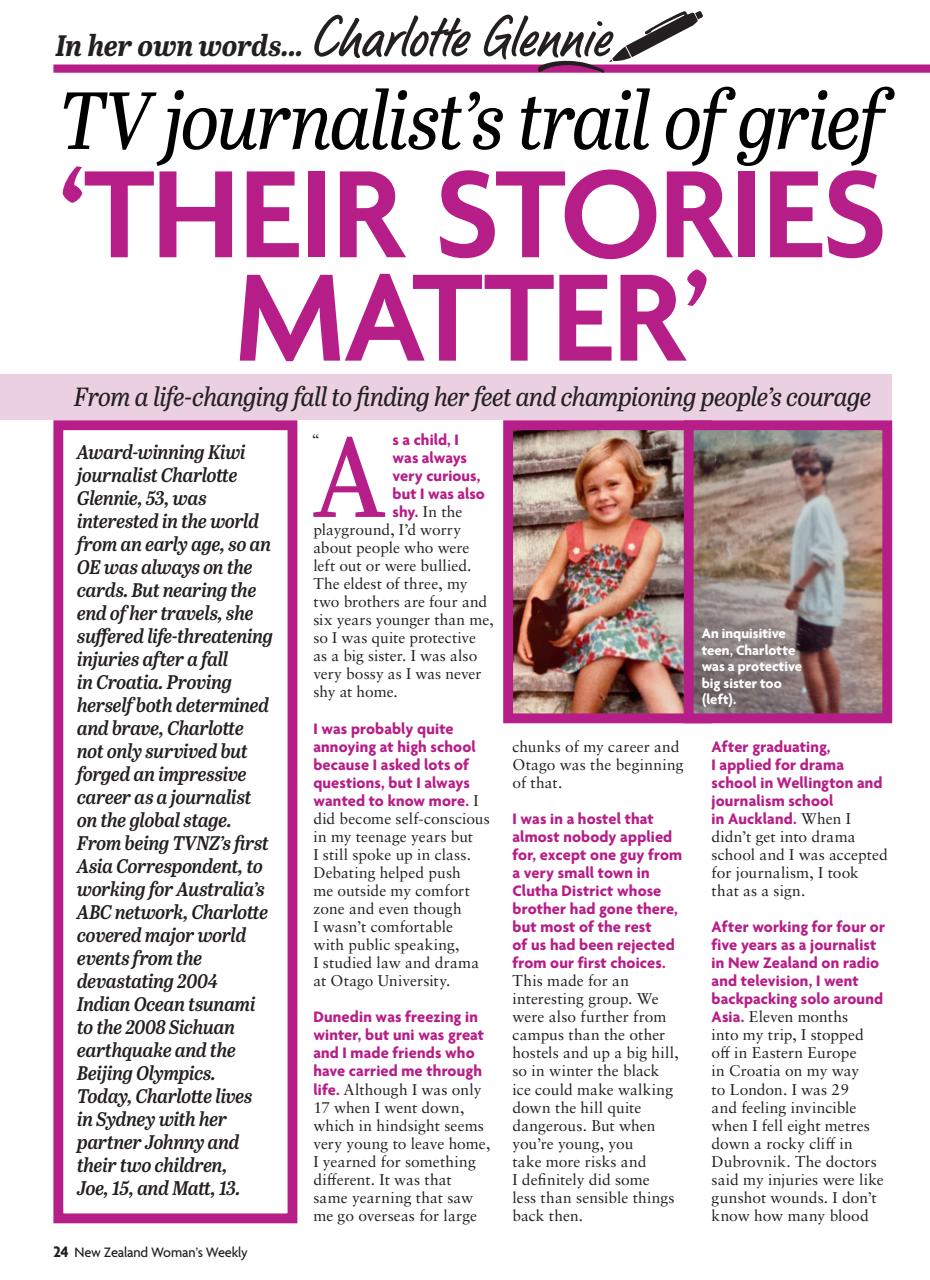 NZ Woman's Weekly Preview Pages