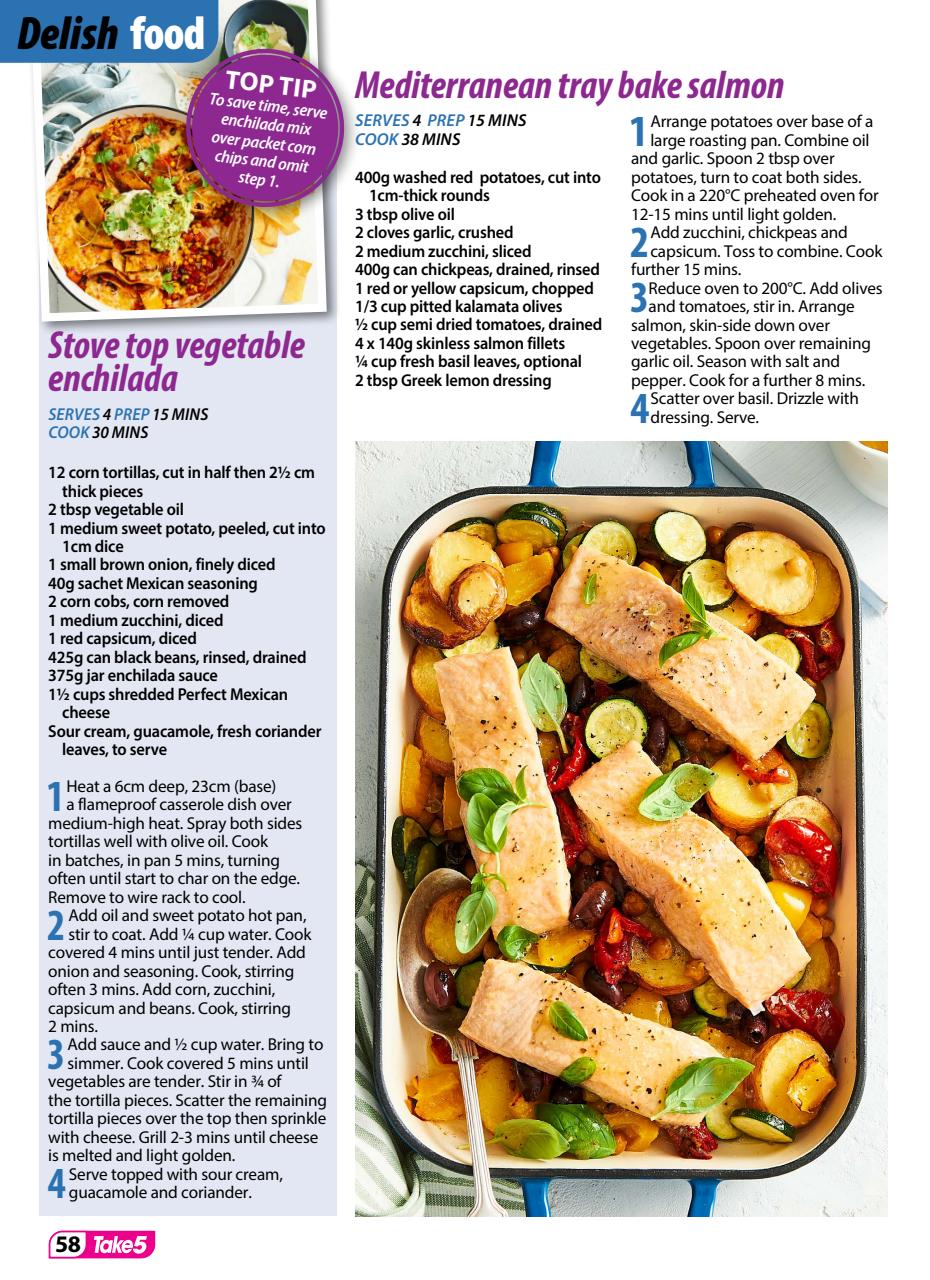 Take 5 Preview Pages