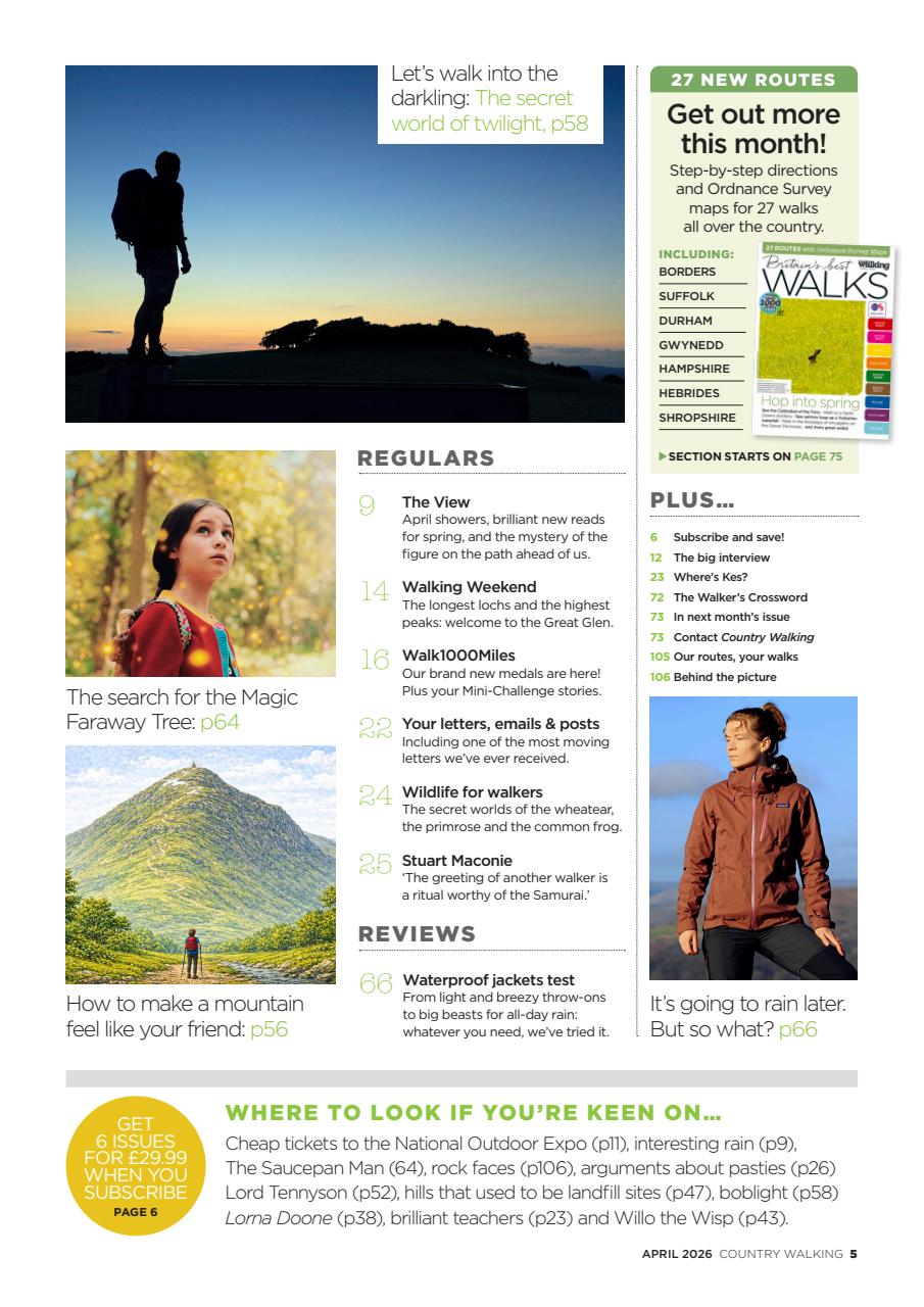 Country Walking Preview Pages