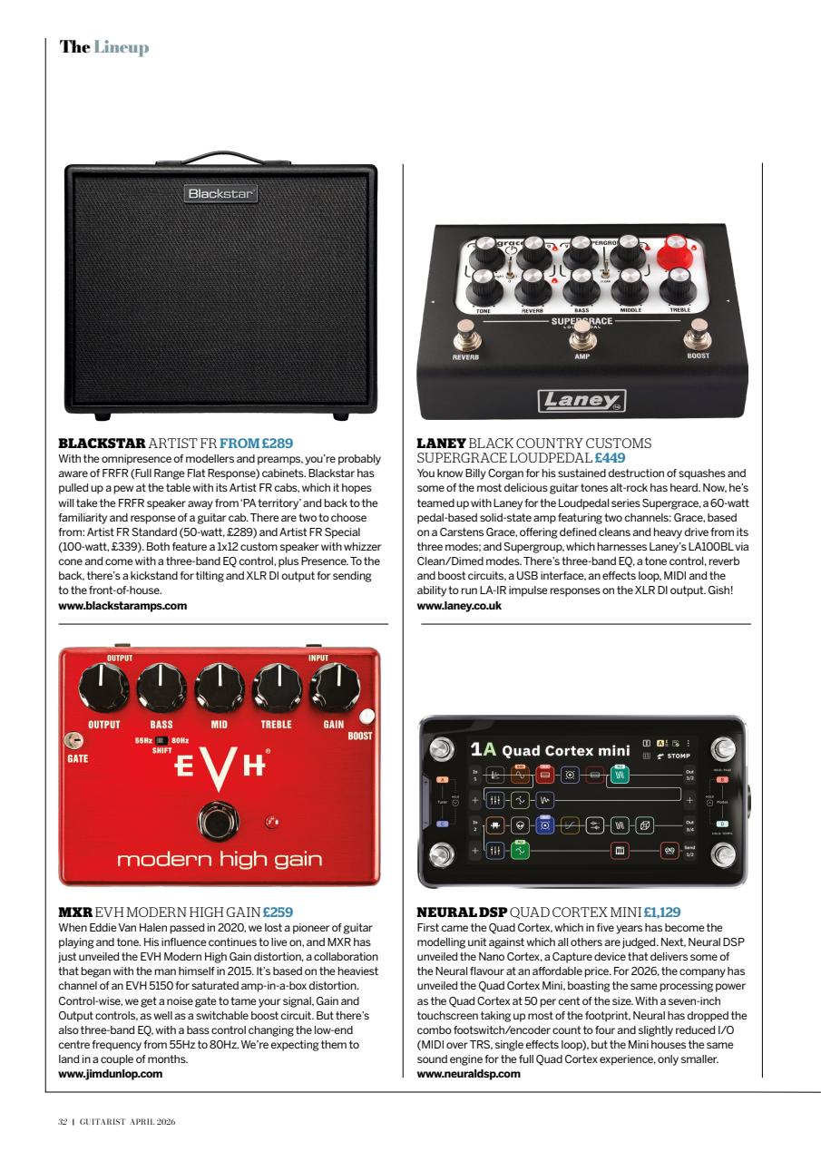 Guitarist Preview Pages