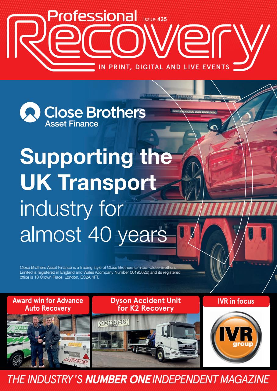 Professional Recovery Magazine Preview Pages