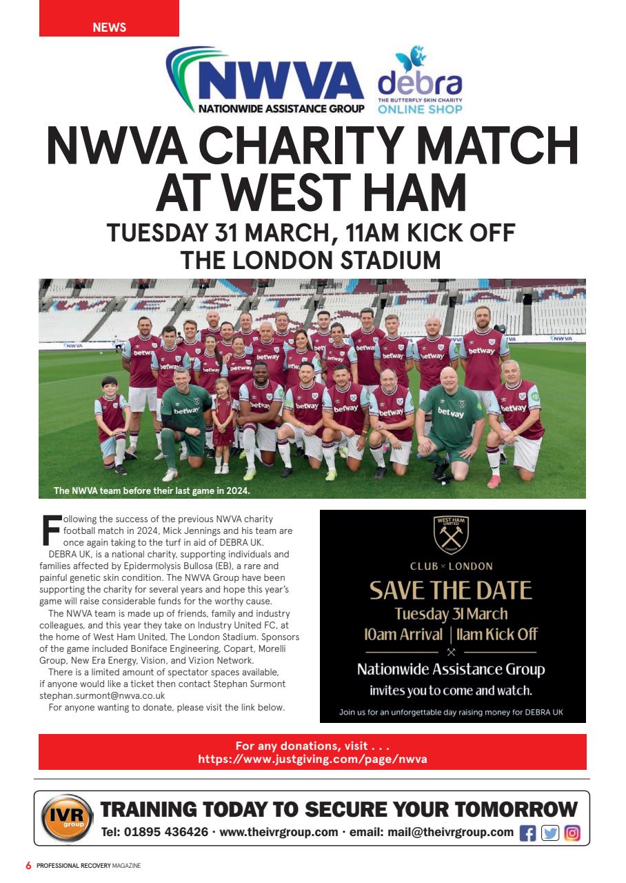 Professional Recovery Magazine Preview Pages