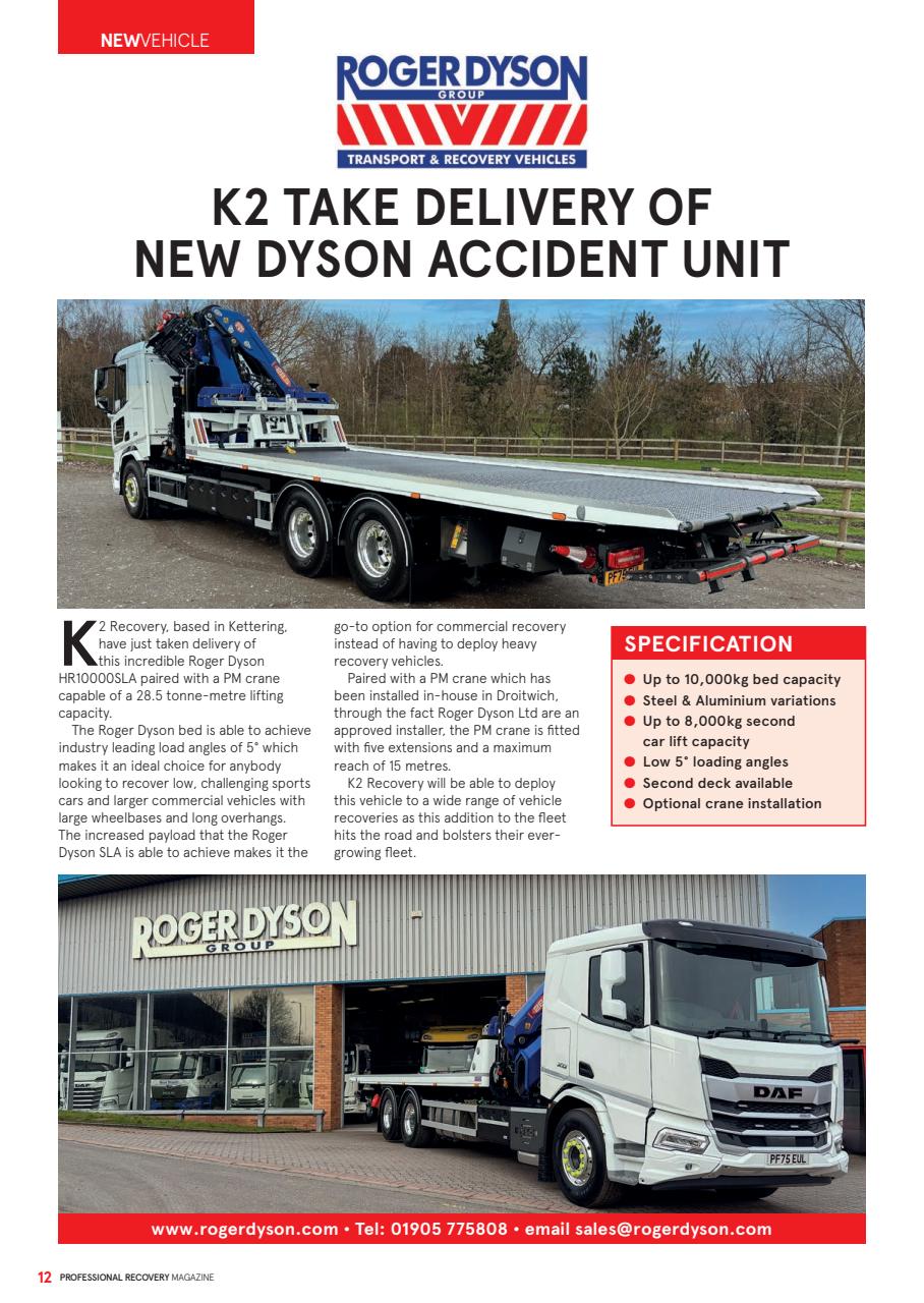 Professional Recovery Magazine Preview Pages